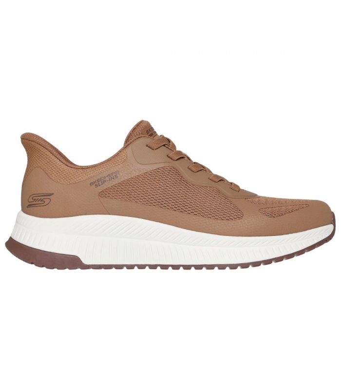 Compra online Zapatillas Skechers BOBS Sport Squad Chaos 4 Hombre Marron en oferta al mejor precio
