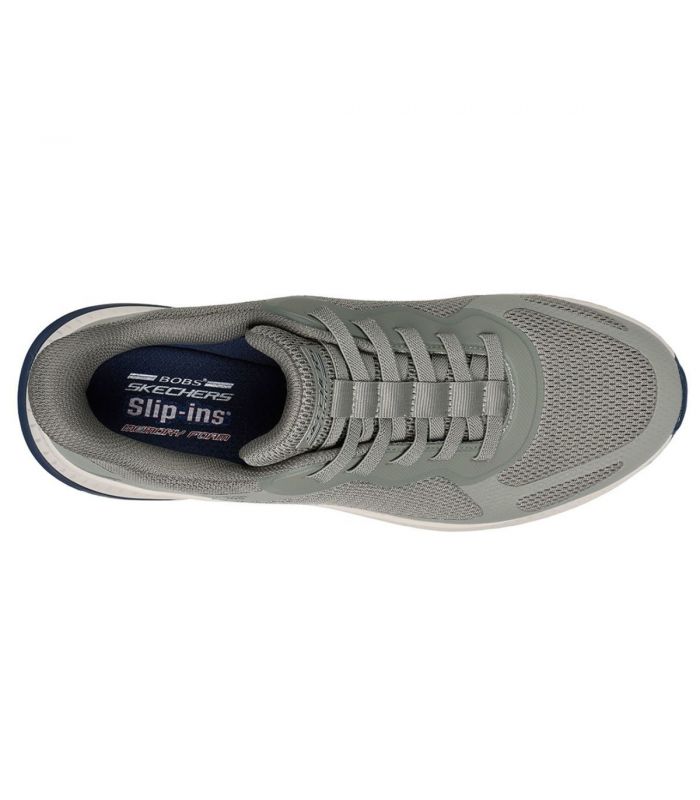 Compra online Zapatillas Skechers BOBS Sport Squad Chaos 4 Hombre Oliva en oferta al mejor precio