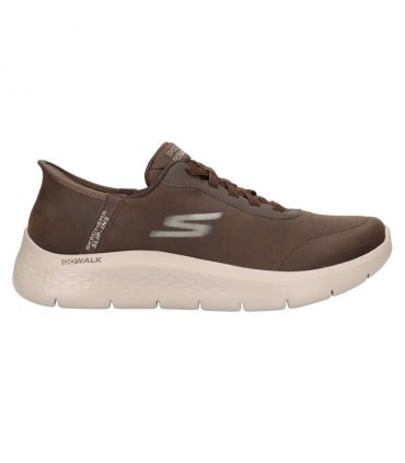 Zapatillas Skechers Slip-ins: GO WALK Flex Smooth Motion Hombre Marrón