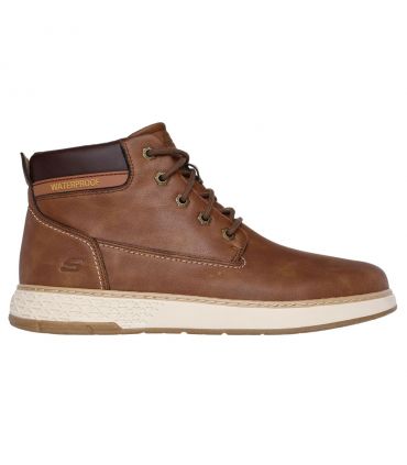 Botas Skechers Relaxed Fit Garlan Deno Hombre Marron