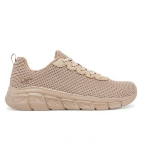 Zapatillas Skechers BOBS Sport B Flex Visionary Essence Mujer Beis