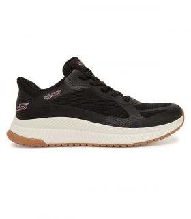 Zapatillas Skechers Slip ins BOBS Squad 4 Mujer Black