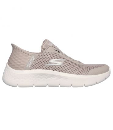 Zapatillas Skechers Go Walk Flex Mujer Taupe