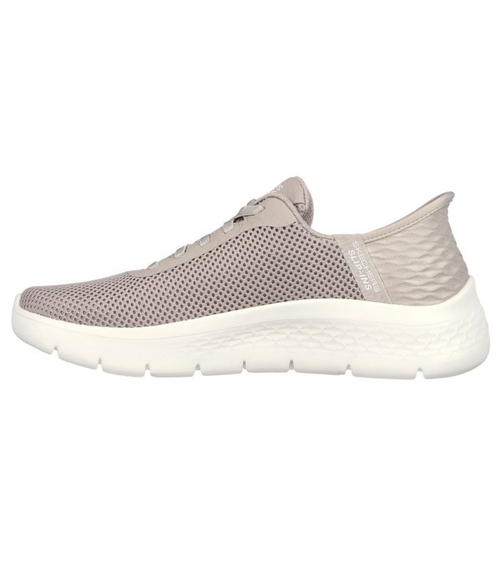 Compra online Zapatillas Skechers Go Walk Flex Mujer Taupe en oferta al mejor precio