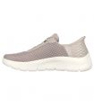 Compra online Zapatillas Skechers Go Walk Flex Mujer Taupe en oferta al mejor precio