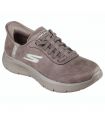 Compra online Zapatillas Skechers Slip ins GO WALK Flex Mali Mujer Marron en oferta al mejor precio