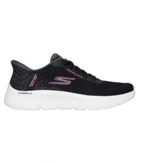 Zapatillas Skechers Go Walk Flex Slip Ins Mujer Black