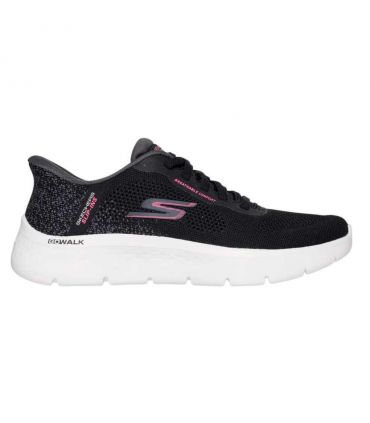 Zapatillas Skechers Go Walk Flex Slip Ins Mujer Black