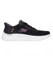 Compra online Zapatillas Skechers Go Walk Flex Slip Ins Mujer Black en oferta al mejor precio