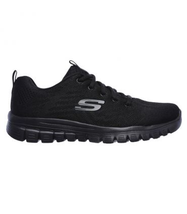 Zapatillas Skechers Graceful Get Connected Mujer Black