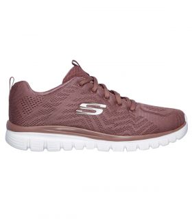 Zapatillas Skechers Graceful Get Connected Mujer Mauve