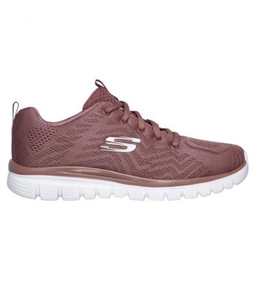 Zapatillas Skechers Graceful Get Connected Mujer Mauve