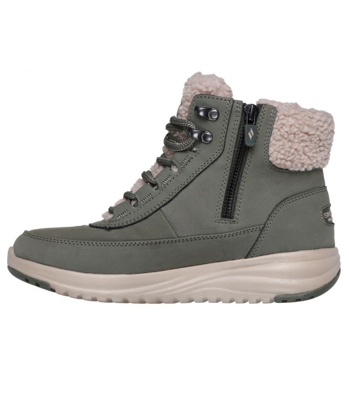 Compra online Botas Skechers On the GO Stellar Alpine Adventure Mujer Oliva en oferta al mejor precio