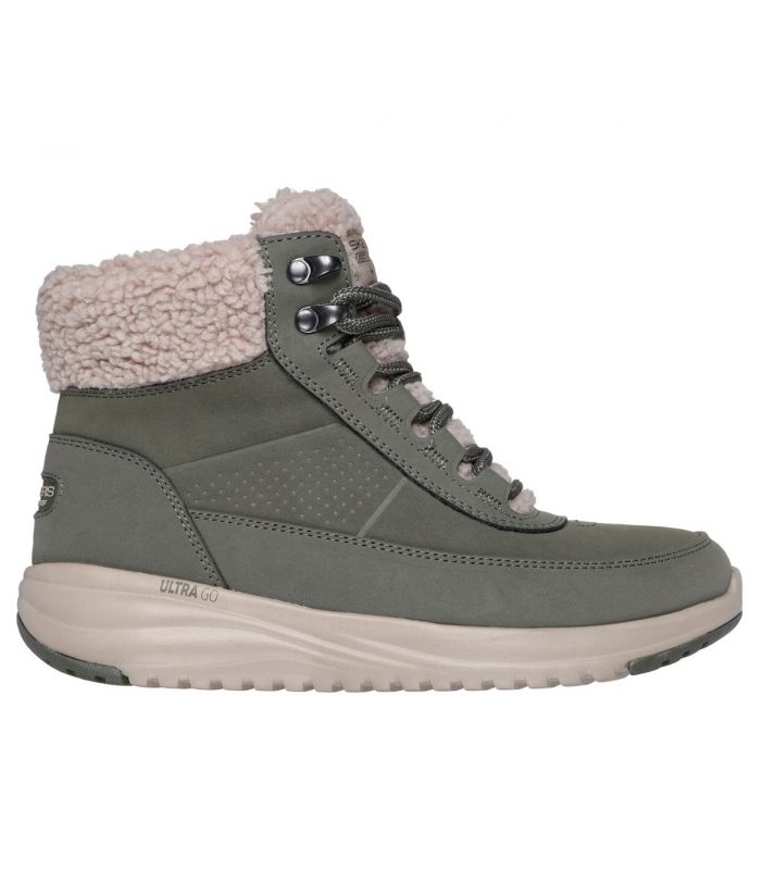 Compra online Botas Skechers On the GO Stellar Alpine Adventure Mujer Oliva en oferta al mejor precio