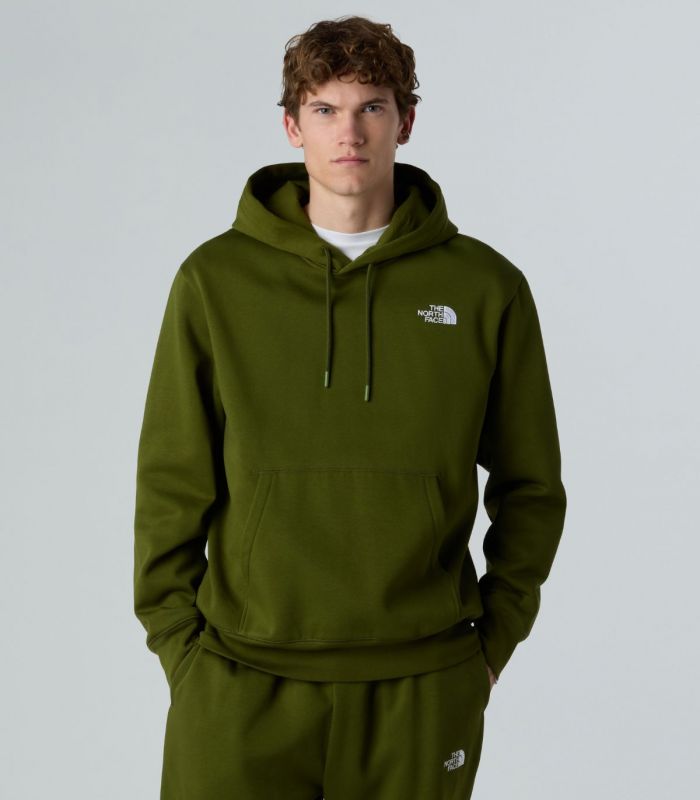 Compra online Sudadera The North Face Essential Hoodie Hombre Woodland Green en oferta al mejor precio