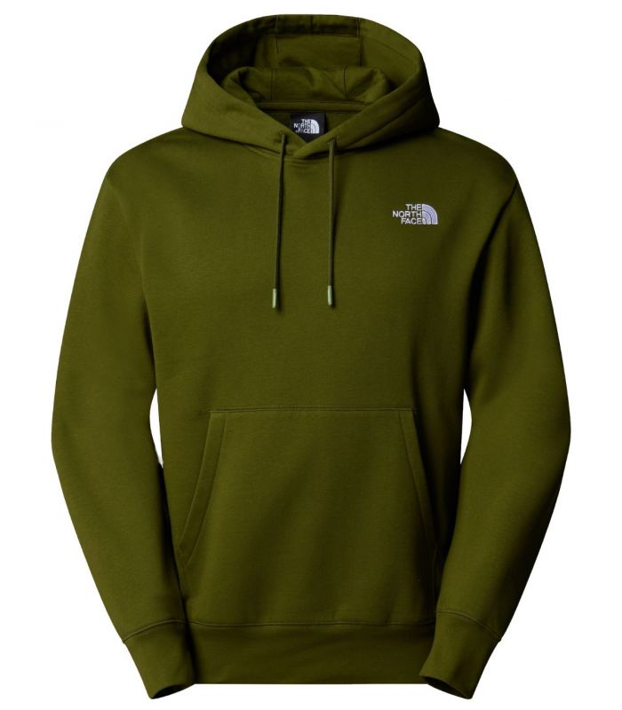 Compra online Sudadera The North Face Essential Hoodie Hombre Woodland Green en oferta al mejor precio