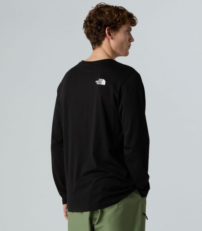 Compra online Camiseta de manga larga The North Face Simple Dome Hombre TNF Black en oferta al mejor precio