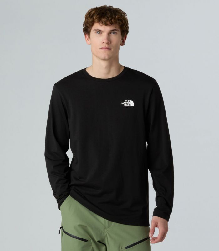 Compra online Camiseta de manga larga The North Face Simple Dome Hombre TNF Black en oferta al mejor precio