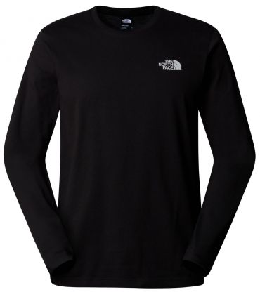 Camiseta de manga larga The North Face Simple Dome Hombre TNF Black