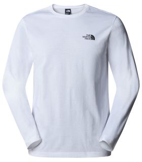 Camiseta de manga larga The North Face Simple Dome Hombre TNF White