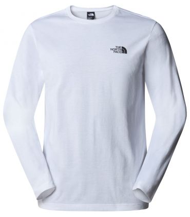 Camiseta de manga larga The North Face Simple Dome Hombre TNF White