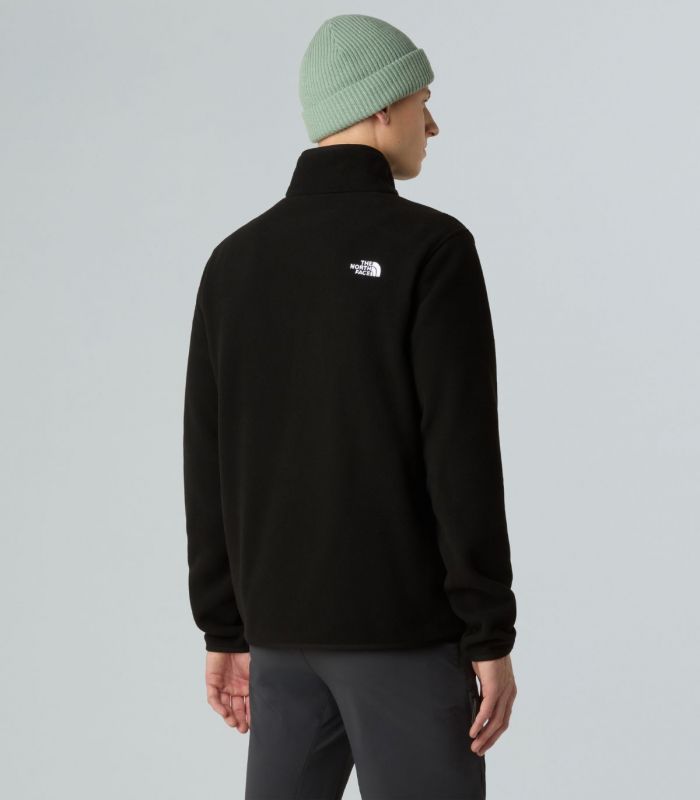 Compra online Forro polar con cremallera de 1/4 The North Face Glacier Hombre TNF Black en oferta al mejor precio