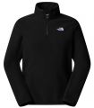 Compra online Forro polar con cremallera de 1/4 The North Face Glacier Hombre TNF Black en oferta al mejor precio
