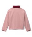 Compra online Forro Polar Columbia Sequoia Grove Half Zip Niños Eraser Pink en oferta al mejor precio