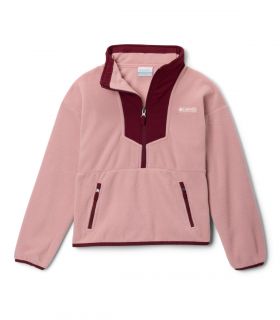 Forro Polar Columbia Sequoia Grove Half Zip Niños Eraser Pink