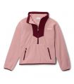 Compra online Forro Polar Columbia Sequoia Grove Half Zip Niños Eraser Pink en oferta al mejor precio