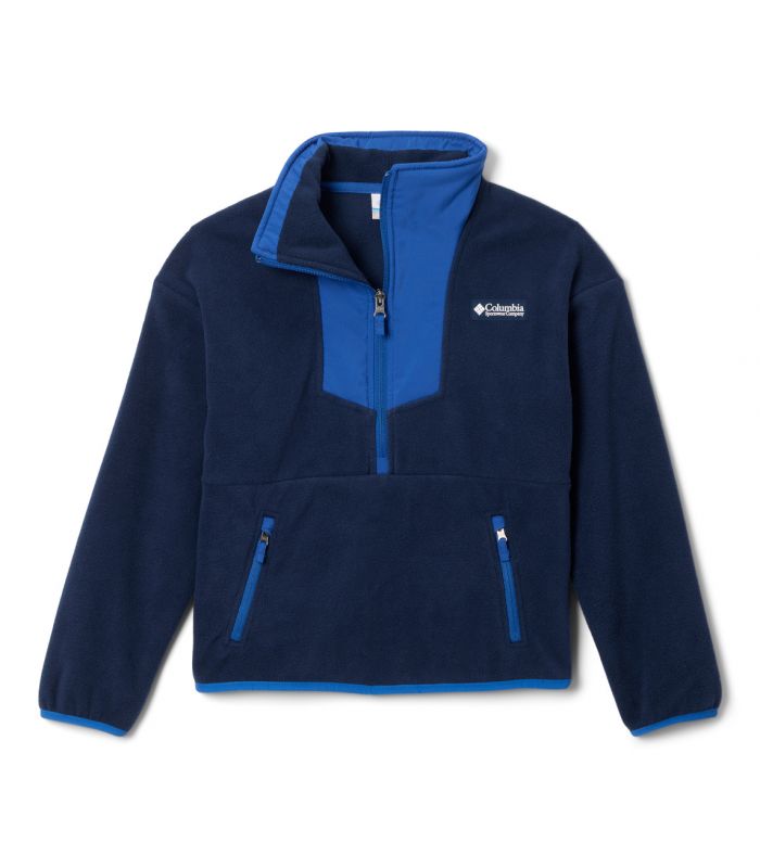 Compra online Forro Polar Columbia Sequoia Grove Half Zip Niños Navy en oferta al mejor precio