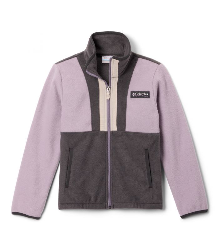 Compra online Chaqueta Columbia Back Bow II Full Zip Fleece Niños Shale Purple en oferta al mejor precio