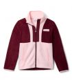 Compra online Chaqueta Columbia Back Bow II Full Zip Fleece Niños Rich Wine en oferta al mejor precio