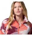 Compra online Forro Columbia Glacial IV Print 1/2 Zip Mujer Snowflight en oferta al mejor precio