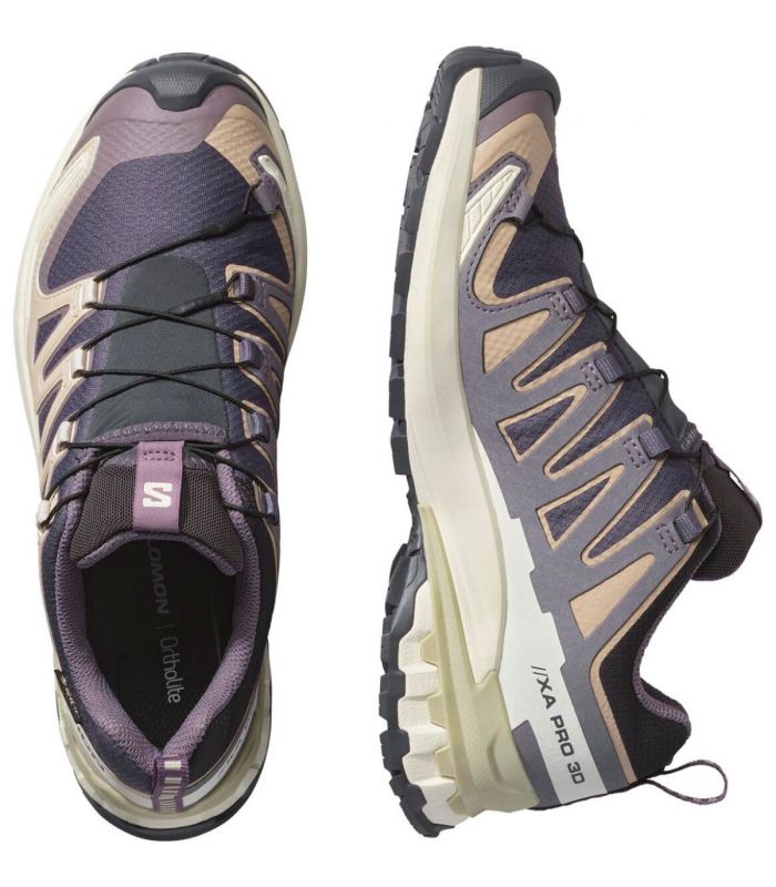 Compra online Zaptillas Salomon Xa Pro 3D V9 Gtx Mujer Iron Oxford en oferta al mejor precio