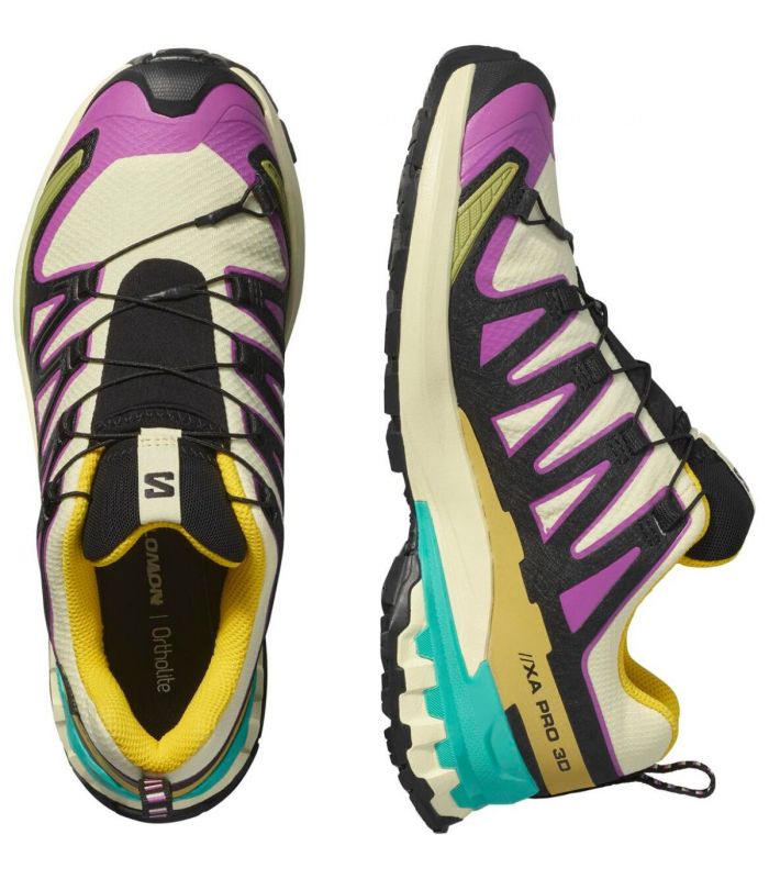 Compra online Zaptillas Salomon Xa Pro 3D V9 Gtx Mujer Tyello Black en oferta al mejor precio