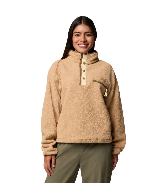 Compra online Forro polar Columbia Helvetia II Cropped Mujer Canoe en oferta al mejor precio