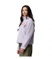 Compra online Forro polar Columbia Helvetia II Cropped Mujer Lavander en oferta al mejor precio
