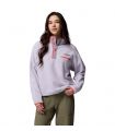 Compra online Forro polar Columbia Helvetia II Cropped Mujer Lavander en oferta al mejor precio