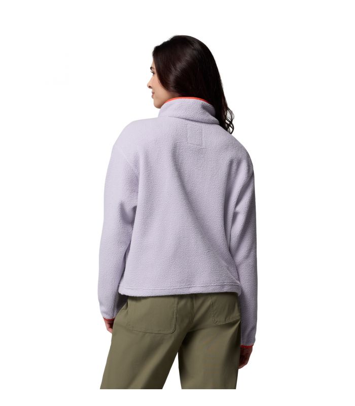 Compra online Forro polar Columbia Helvetia II Cropped Mujer Lavander en oferta al mejor precio