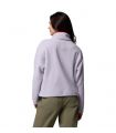 Compra online Forro polar Columbia Helvetia II Cropped Mujer Lavander en oferta al mejor precio