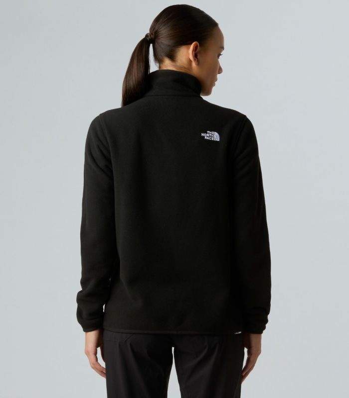 Compra online Forro polar con cremallera de 1/4 The North Face Glacier Mujer TNF Black en oferta al mejor precio