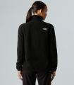Compra online Forro polar con cremallera de 1/4 The North Face Glacier Mujer TNF Black en oferta al mejor precio