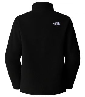 Forro polar con cremallera de 1/4 The North Face Glacier Mujer TNF Black