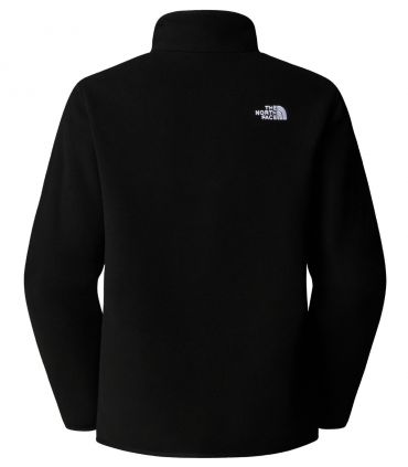 Forro polar con cremallera de 1/4 The North Face Glacier Mujer TNF Black