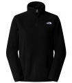 Compra online Forro polar con cremallera de 1/4 The North Face Glacier Mujer TNF Black en oferta al mejor precio