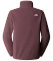 Compra online Forro polar con cremallera de 1/4 The North Face Glacier Mujer Tawny Quartz en oferta al mejor precio