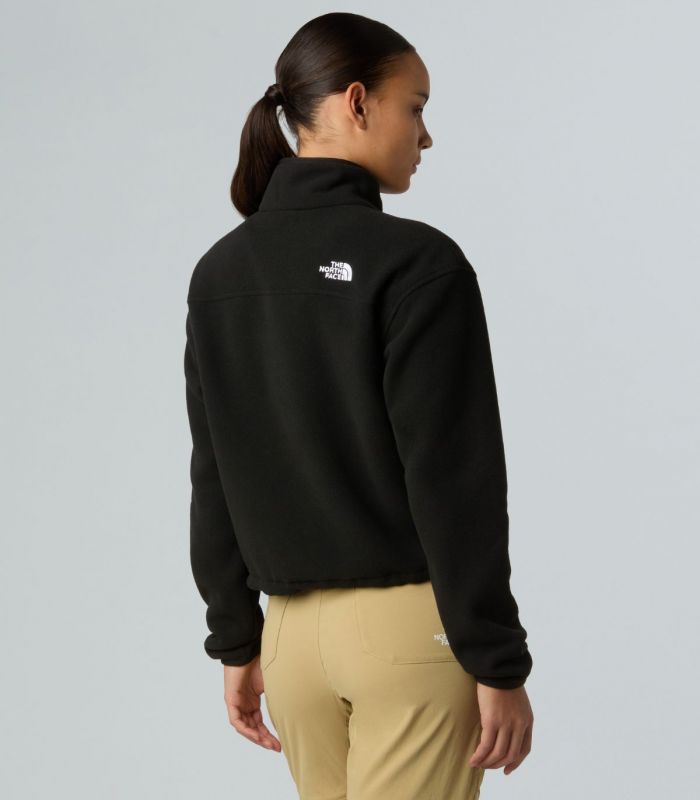 Compra online Forro Polar The North Face Glacier Fleece 1/2 Zip Short Mujer TNF Black en oferta al mejor precio