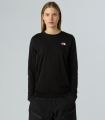 Compra online Camiseta de manga larga The North Face Simple Dome Mujer TNF Black en oferta al mejor precio