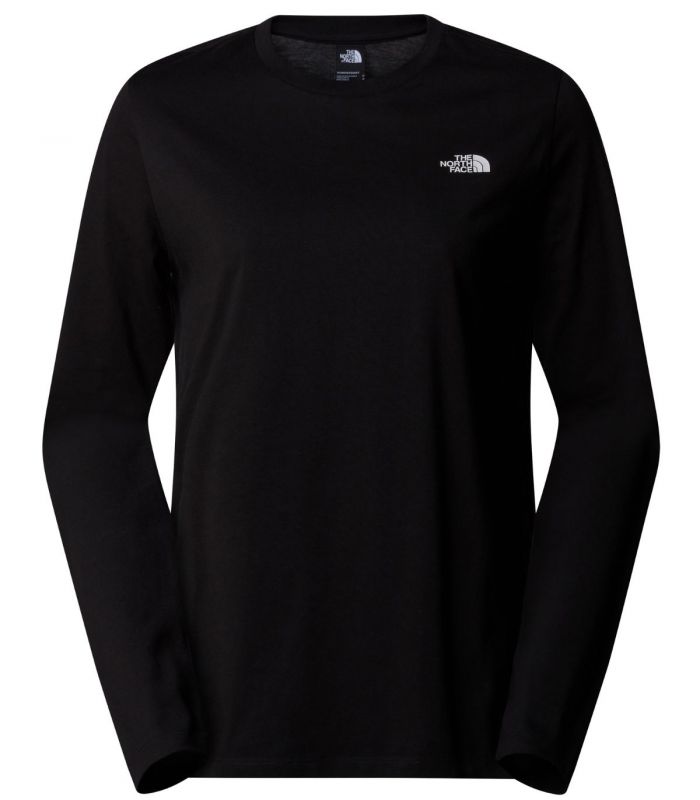 Compra online Camiseta de manga larga The North Face Simple Dome Mujer TNF Black en oferta al mejor precio